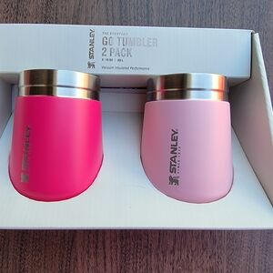 Stanley Pink and Light Pink Tumbler Set
